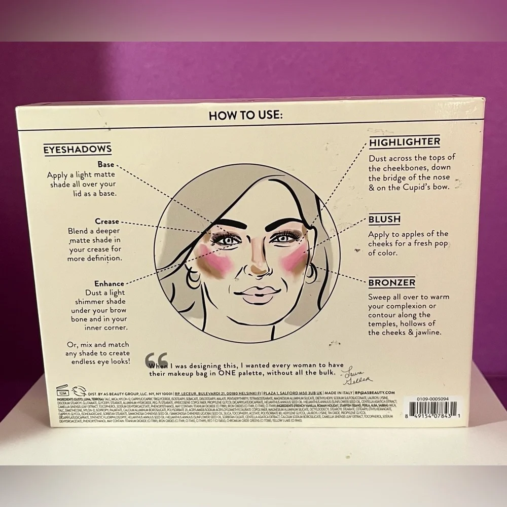 LAURA GELLER - Best of the Best TUSCAN DREAMS - full color palette & guide